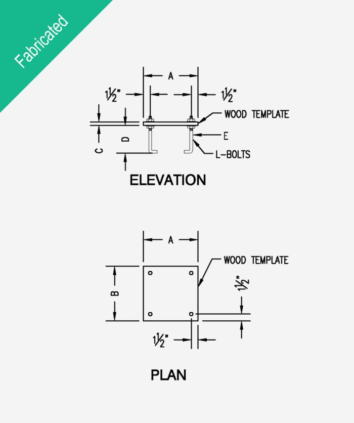 Wood L-Bolt Template - Image 2