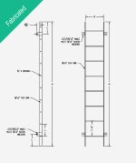 Steel Fixed Ladder - Image 2