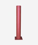 Steel Pipe Bollard with Base Plate