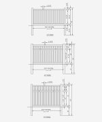Bufftech Baron CertaGrain® Contemporary Vinyl Fence - Image 5