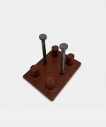 Threaded Steel Embed Plate 2 Studs - Image 2