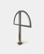 Stainless Steel Bike Rack Single Loop Style A - Image 2