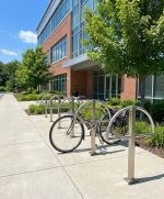 Stainless Steel Bike Rack Single Loop Style A
