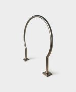 Stainless Steel Bike Rack Single Loop Style B - Image 2