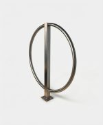 Stainless Steel Bike Rack Single Loop Style D - Image 2