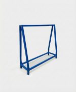 Fabricated Triangular Steel Firewood Rack 4ft - Image 3
