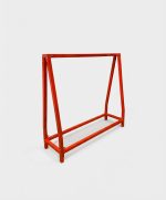 Fabricated Triangular Steel Firewood Rack 4ft - Image 4
