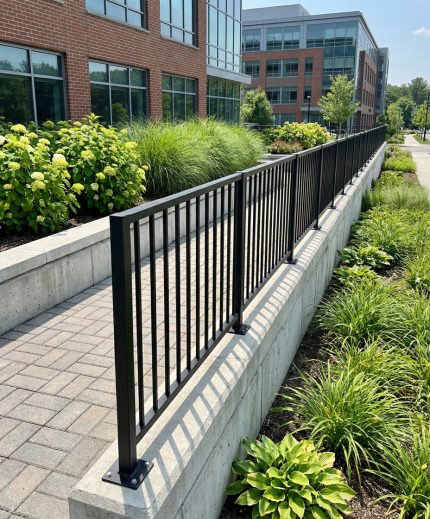 Fabricated Steel Guardrail System