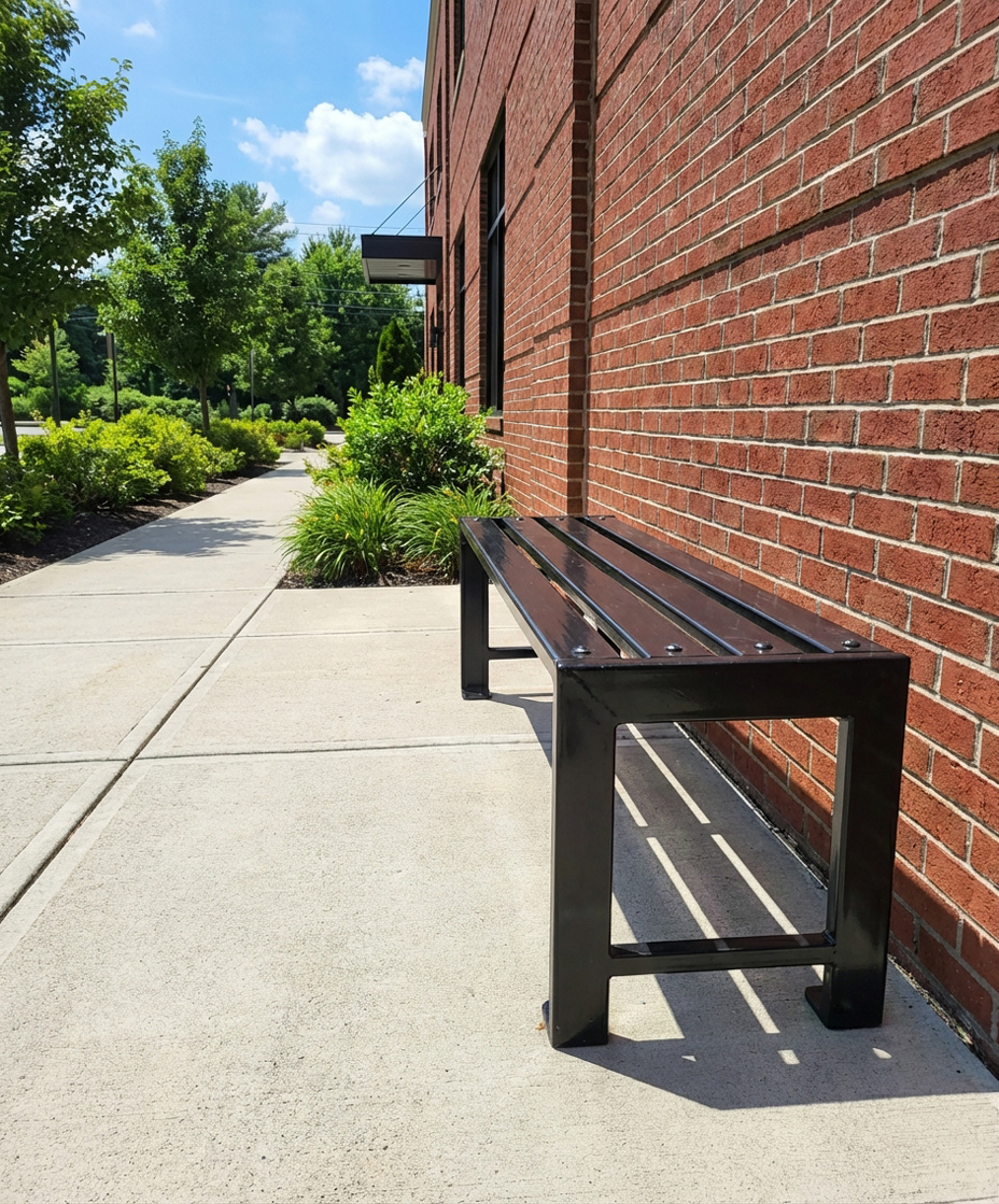 steel-bench-cover Fabricated Steel Bench - Image 1