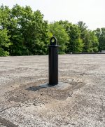 Fabricated Steel Saddle Tie Back Roof Anchor - Image 2