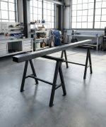 Fabricated Steel Saw Horse