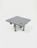 Threaded Steel Embed Plate 4 Studs - Image 2